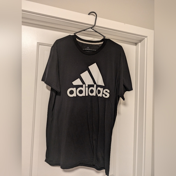 Men's XL T-shirt Adidas Black - Picture 1 of 3